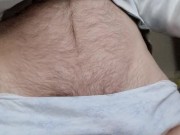 First piss of the day , granny panties 5/16