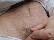 First piss of the day , granny panties 6/16