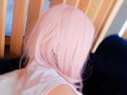 Le pagó a sexy cosplay para tener un privado con ella 1/16