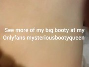 Cheating at my lover's place while hubby's home cleaning full clip OF mysteriousbootyqueen 12/16