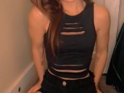 🔥😜Your personal little cock tease. 🍆💦Link in bio 15/16