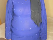 Big Ass & Tits Egypt Sexy Muslim Maid Come To Saudi Landlord & Gets Huge Cum Inside Hairy Wet Pussy! 7/16