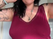 Horny Belgian Brunette loves show them to you 🍈🍈 1/16