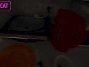 S2E5: Step mom helps to cum step son in share bed while working till get pussy creampie and facial 3/16