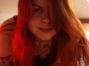 Tu ne jouiera pas - amateur femdom francaise alt rousse poilue frustration teasing 15/16