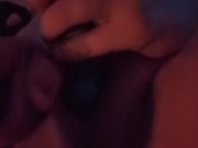 Chubby MiLF cums on large dildo 10/16