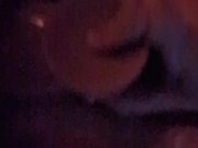 Chubby MiLF cums on large dildo