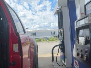 Caught pumping gas naked 16/16