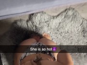 Snapchat beach day cheating compilation: Teen cheats on her boyfriend with a sexy daddy on vacation 2/16
