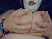 BBW Silly Clown Nipple Play 16/16