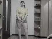 Fisting I fuck my hairy pussy hard to orgasm with a rubber hand.