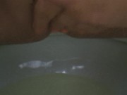 Naughty MILF Spreads Pussy close up, Pisses, and Plays 10/16