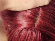 Redhead Stepsister swallows your big cock 16/16