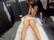 Pervert masseur being inappropriate with clients It just started ! 2/16