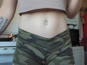 Blonde babe teaser showing off her new ink🙊😏 2/16