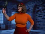 Jinkies! Velma Lifts Shaggy's Curse by Making Him CUM! 1/16