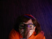 Jinkies! Velma Lifts Shaggy's Curse by Making Him CUM! 16/16