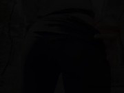 Big ass flashing and pissing in the forest 6/16