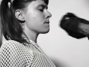 Dental Gag Fetish Trailer - Big Mouth Blowjob - Jamie Stone 14/16