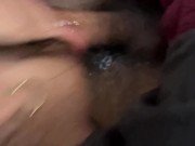 me depierta con chupada y descarga se le escurre por la boca antes de irnos al viaje 12/16