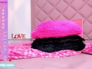 Beautiful fit college girl cums in multiple creamy squirts on private video call 16/16