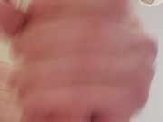 Close up of Rod Swift dick rubbing and cumming down on you 7/16