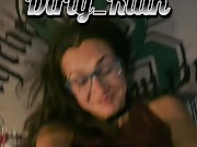 He made me hold the camera on my face while he had his way! 1/16