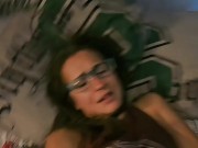 He made me hold the camera on my face while he had his way! 12/16