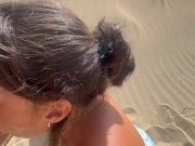 👅HOT PUBLIC BLOWJOB, I Hope Nobody DISCOVER Us🥵 13/16