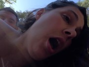 Mommy finds the right position to get her butthole stretched out. 13/16