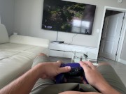 Horny Girlfriend Vs Gamer Boyfriend ~ Bunny Fae ~ Household Fantasy ~ Scott Stark 1/16