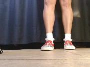 Ruffled White Socks Vans Flame Sneakers Shoeplay 4/16