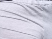 Sexy milf wife walking in public with ass out. Pov hubby films 5/16