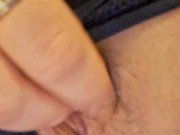 Good girl playing herself, moaning quietly! 2/16