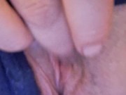 Good girl playing herself, moaning quietly! 3/16