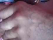 AMATEUR EBONY 18+ MASTERBATION HEIRY PUSSYCUM 14/16
