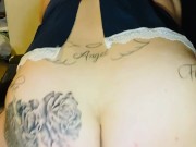 Thick bbw rides dildo 10/16