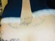 Thick bbw rides dildo 2/16