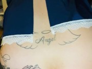 Thick bbw rides dildo 3/16