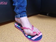 Flip Flops Dangling 3/16