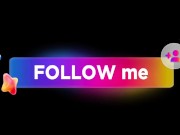 Horny blonde EROTIC dance Masturbation black robe 16/16