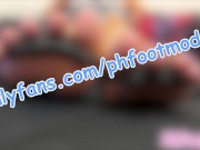 taking care of my big feet 13/16