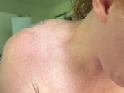 Horny MILF cums while watching herself in the mirror… 9/16