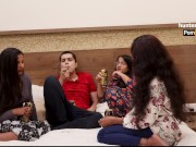 Fucking Small Medium Large at FFFM Party by hunter Asia 1/16