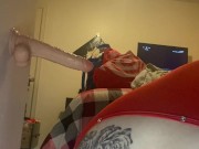 Thick milf bent over & takes dildo part 2 12/16