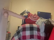 Thick milf bent over & takes dildo part 2 14/16