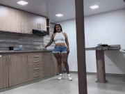 My boss fucks me hard in his apartment!! 4/16