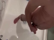Big Dick shower masturbation 5/16