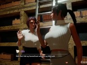 Lora Croft Adventures - Librarians Pussy she's not wearing panties 15/16