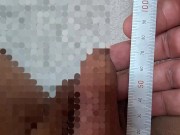 包茎チンポの大きさを図ったら... 3/16